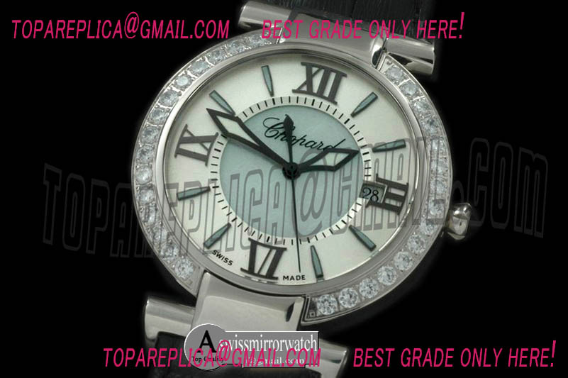 Ladies Chopard Imperiale SS/LE White Asia 2824