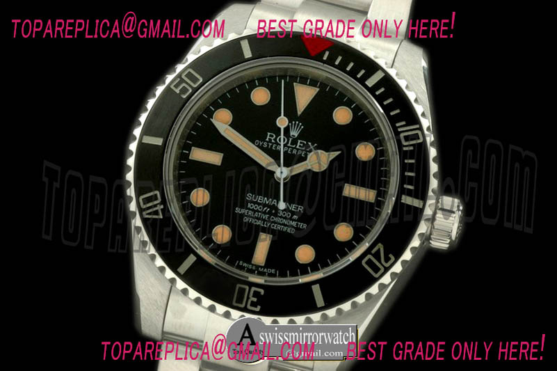 Rolex Heritage HS01 SS/SS Black Asian 2836/3131