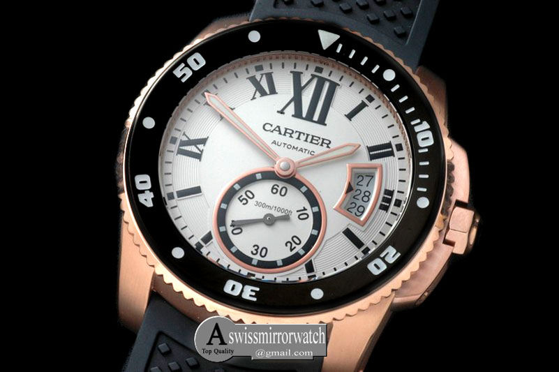 Cartier Calibre de Cartier Diver RG/RU A2836