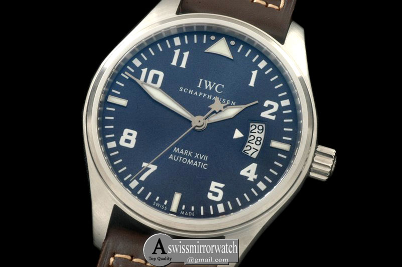 IWC Mark XVII Le Petit Prince MKF 1:1 Best Edition on Brown Leather Strap A2892