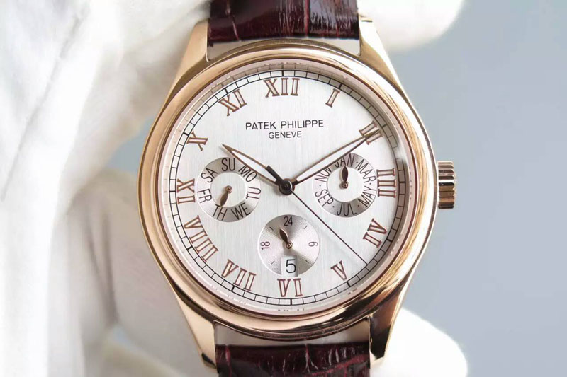 Patek Philippe Calendar 40mm RG/LE White Dials Cal.324