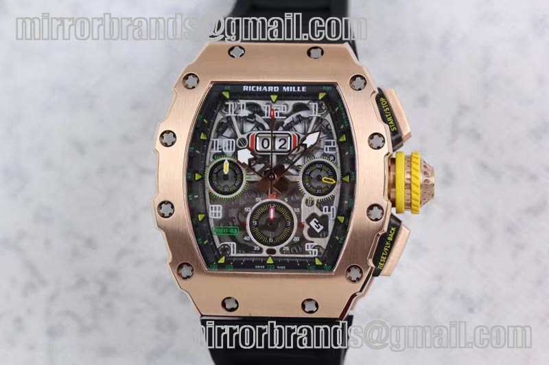 Richard Mille Unveils the RM 11-03 RG Flyback Chronograph A7750