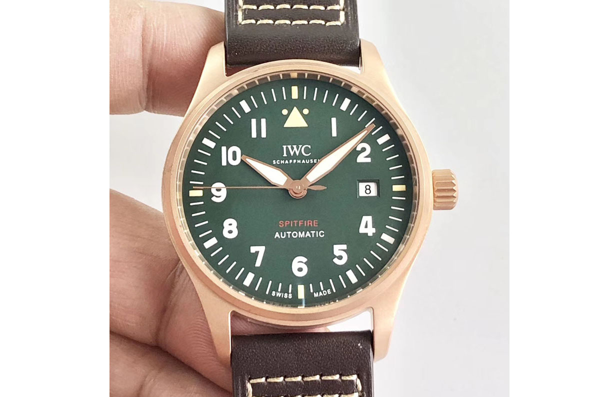 IWC Mark XVIII Bronzo XF Best Edition Brown Dial on Brown Leather Strap A35111