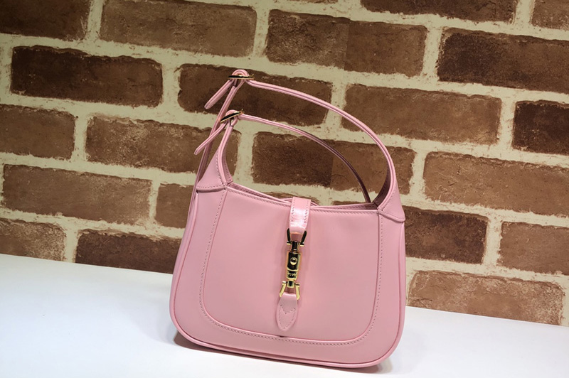 Gucci 625216 Jackie 1961 small hobo bag in Light pink leather
