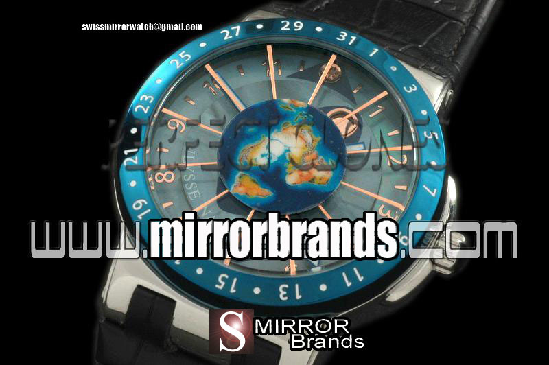 Luxury Ulysse Nardin Moonstruck SS/LE Turquoise Asian 2813 23J