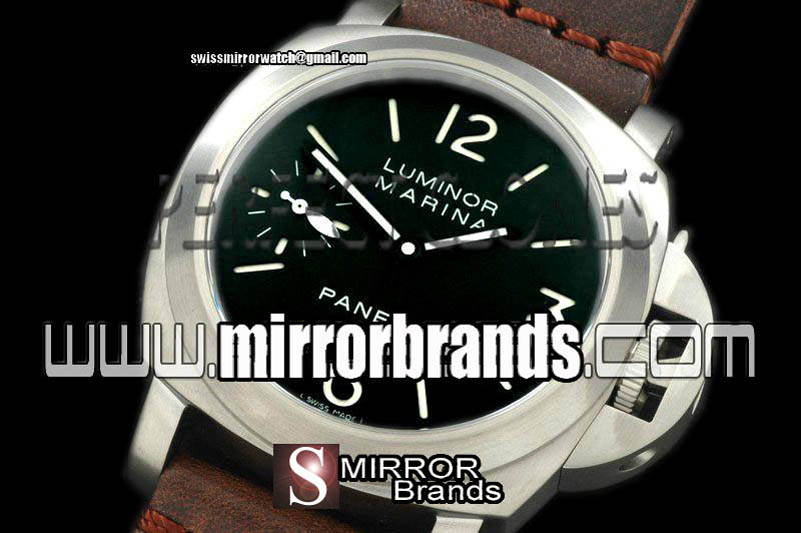 Panerai Pam 177M TI/LE Black Asian 6497 Superlume Watches