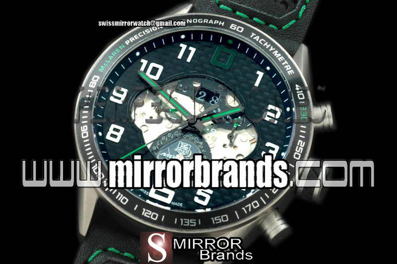 Tag Heuer McLaren MP4-12C Chronograph TI/LE Black/Green Asia 21 Watches