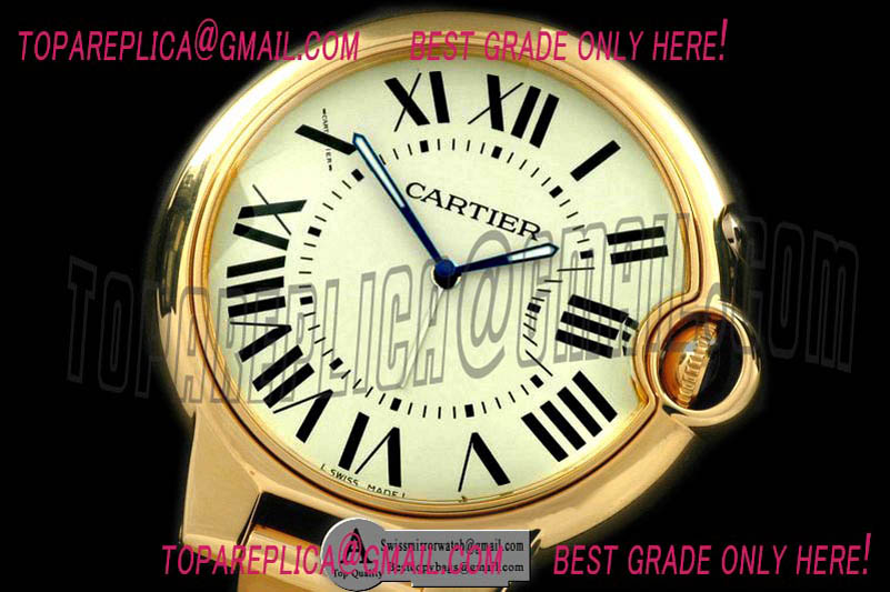 Cartier W0100136 Ballon Style Yellow Gold Alarm Clock with Boxset Replica Watches