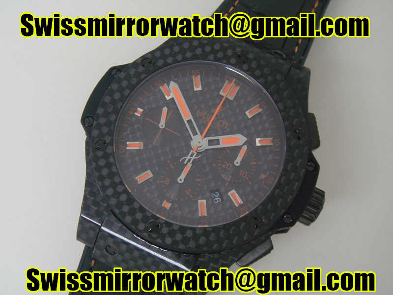 Hublot 301.QX.1740.GR All Carbon Orange Replica Watches