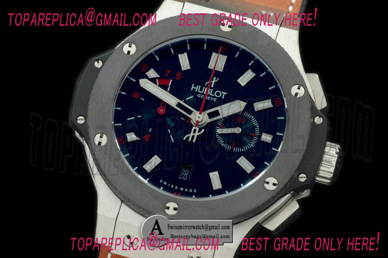 Hublot 317.NM.1137.VR Chukker Special Edition SS/Ceramic/Leather A-7750 Sec @ 3 Replica Watches