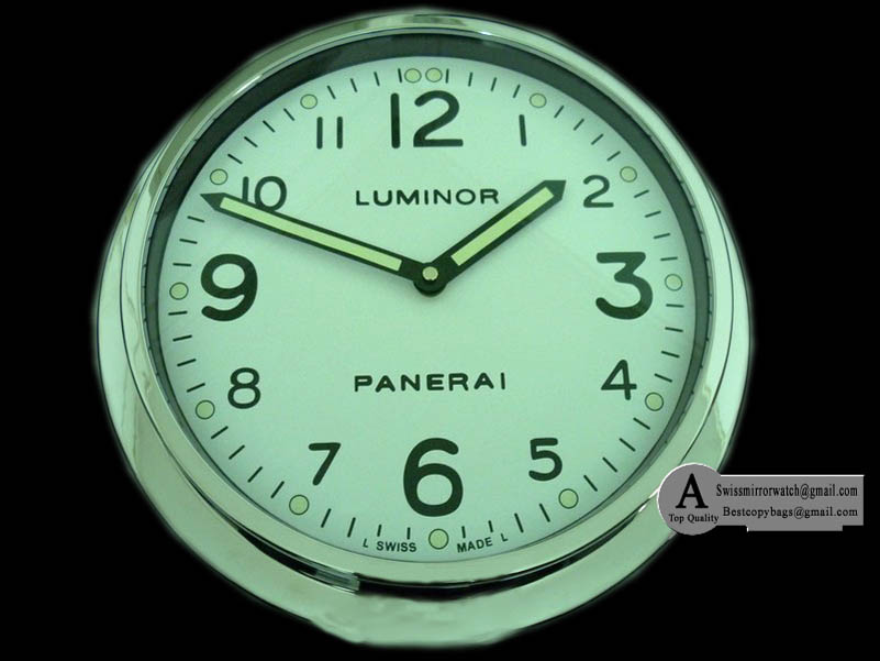 Panerai Dealer Clock Pam 114 Base Style Swiss Quartz Replica