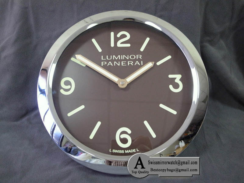 Officine Panerai Dealer Clock Pam 390 Style Swiss Quartz Replica Watches