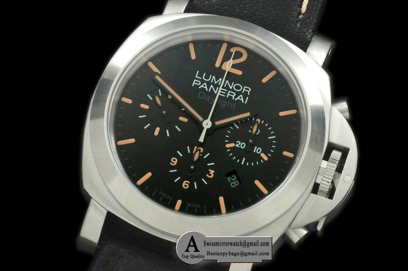 Panerai Pam 356 Patina Daylight Chronograph Asian 7750 Replica Watches