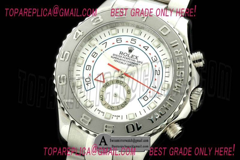 Rolex 2007 Yatchmaster II (42mm) TT White Asia 2813 Replica Watches