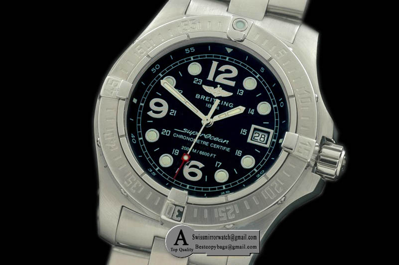 Breitling Steelfish V2 A1739010.B722-894A SS/SS Black - Swiss ETA 2836 Replica Watches