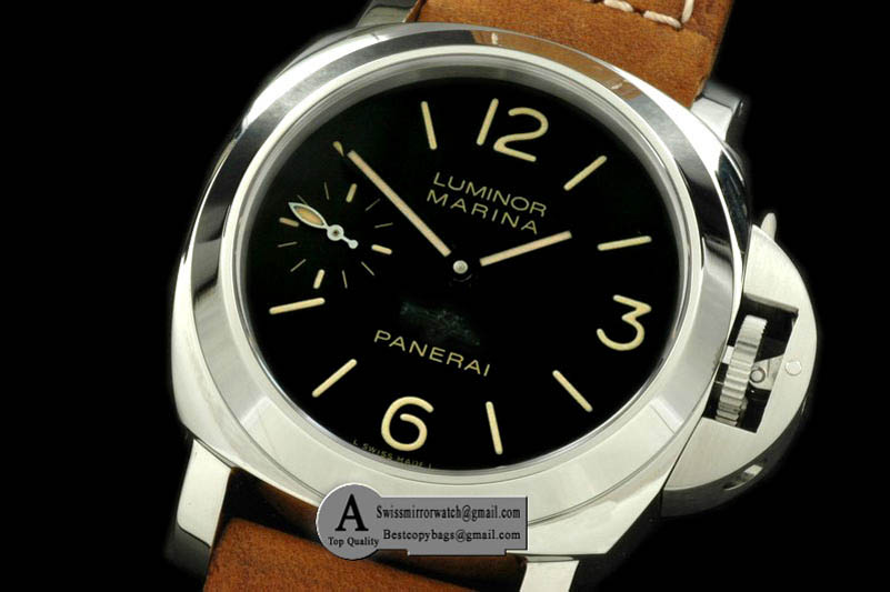 Panerai Special Boutique Editions Pam 417M New York SS Leather A-6497 Replica Watches