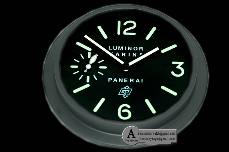 Panerai Dealer Clock Pam 195 Style Swiss Quartz