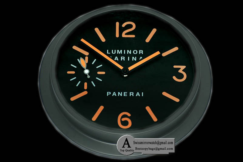 Panerai Dealer Clock Pam 367 (PVD) Style Swiss Quartz