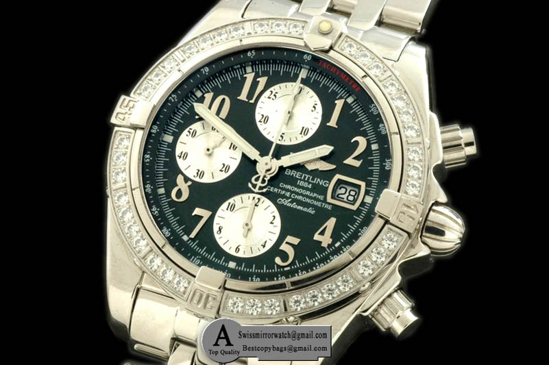 Breitling Chronomat Evo SS Grey Num A-7750 28800