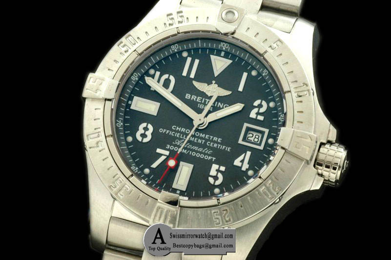 Breitling Seawolf V2 SS/SS Gray Replica Watches