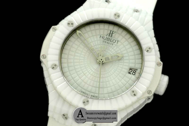 Hublot Big Bang Special Edition Caviar Full White 1-1 Replica Watches