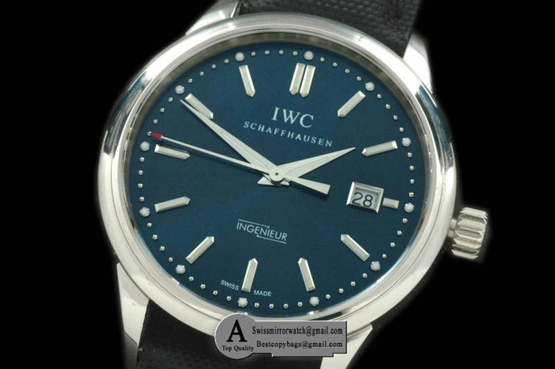 Replica IWC Ingenuier Vintage IW323310 St Laurens SS/Nylon Blue A-2824 Watches