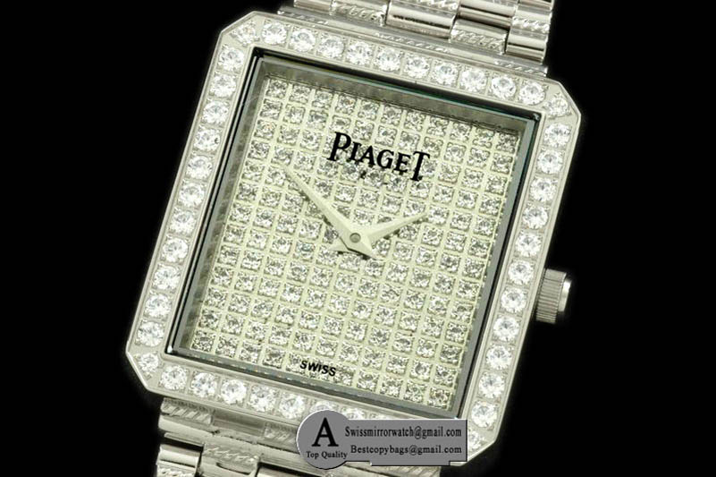 Piaget Limelight Mid SS/Diamond Diamonds Swiss Quartz Replica Watches