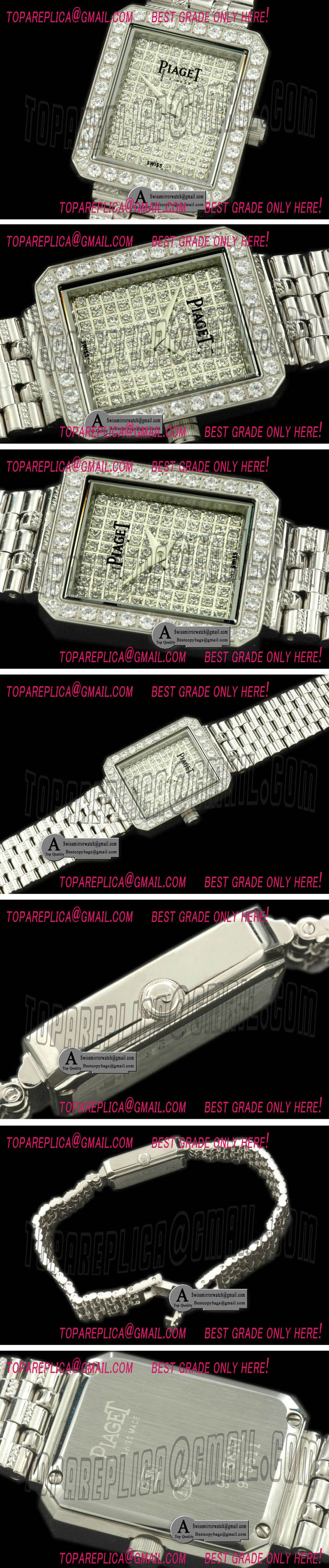 Piaget Limelight Ladies SS/Diamond Diamonds Swiss Quartz Replica Watches