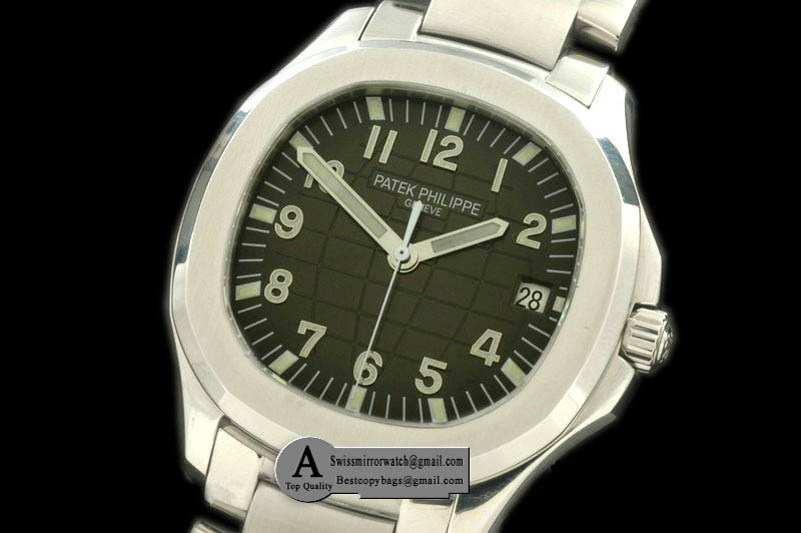 Patek Philippe Aquanaut Jumbo V3 Auto SS SS Black Swiss Eta 2824-2 Replica Watches