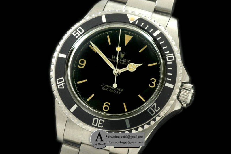 Rolex Vintage 5513 No Date Submariner Asia 2813 21J Replica Watches