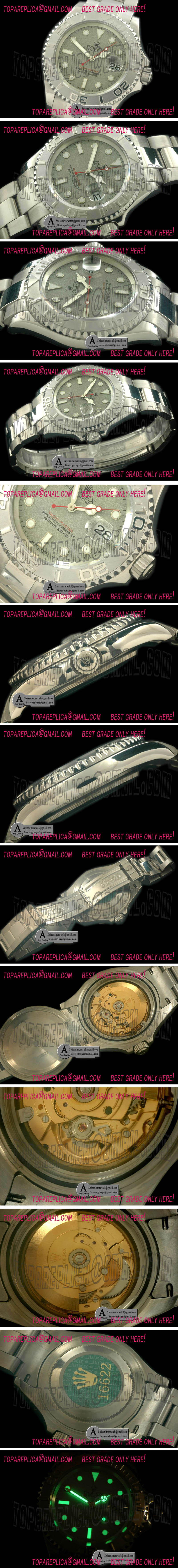 Rolex Yacht Master TW Best SS Rolesium Dial Swiss Eta 2836-2 Replica Watches