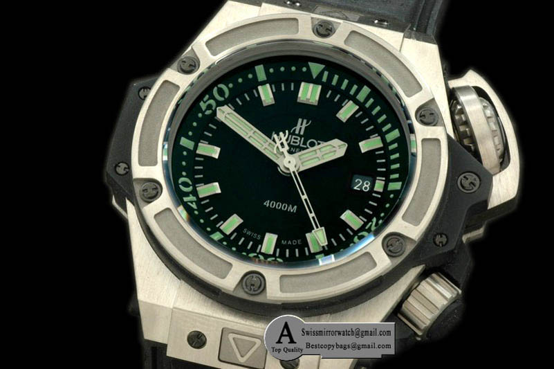 Hublot 731.NX.1190.RX Diver 4000m LITE" Titanium Rubber Black Replica Watches