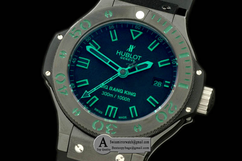 Hublot Big Bang King 312.PM.1189.RX Green Magic A-7750 Replica Watches