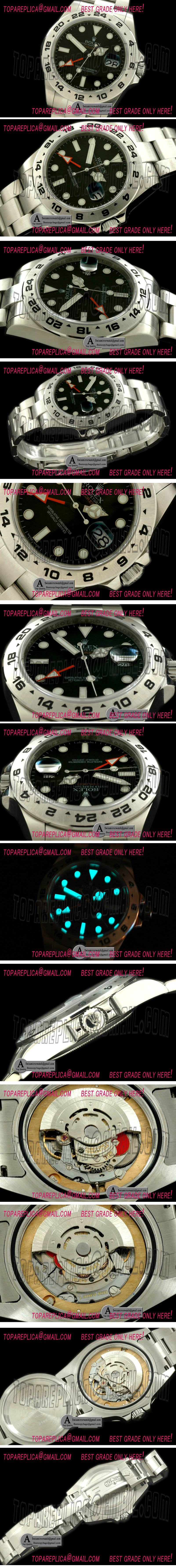 Rolex 2011 Explorer II 42mm Black Replica Watches