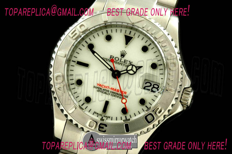 Rolex Yachtmaster Mid SS White Asia 2813