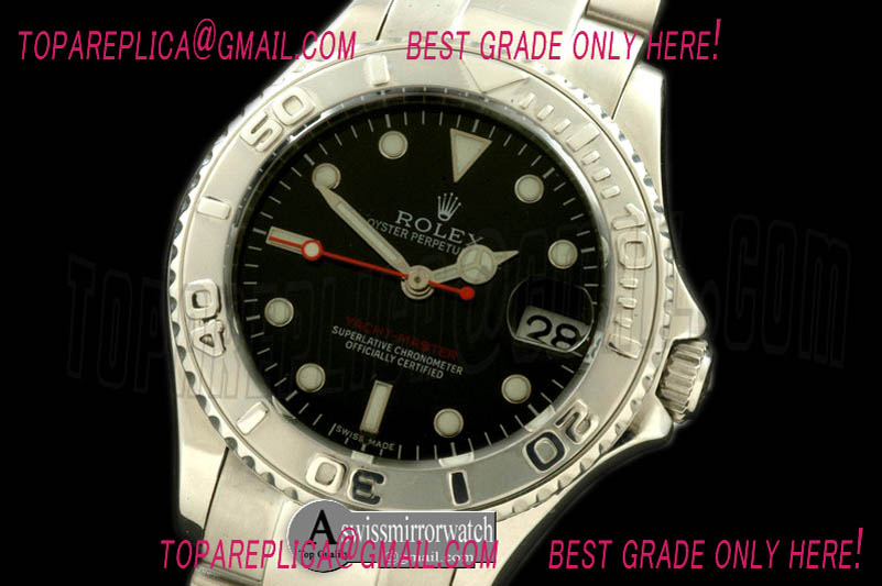 Rolex Yachtmaster Mid SS Black Asia 2813