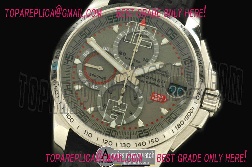 Chopard Mile Miglia GTXXL Chrono Limited Ed SS Grey A07.211