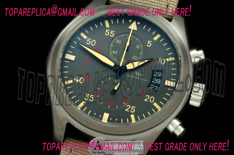 IWC Top Gun Miramar Ed PVD/NY Grey Jap OS20 Qtz