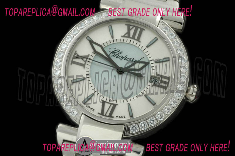 Ladies Chopard Imperiale SS/SS White Asia 2824