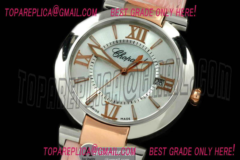 Ladies Chopard Imperiale SS/RG/LE White Asia 2824