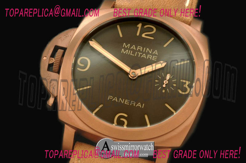 Panerai 1950 Mariner Bronze/Brown Lefty Patina 6497