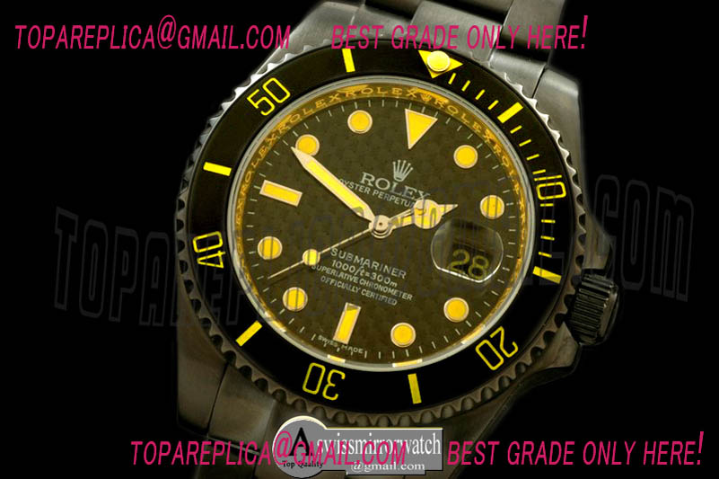 Rolex Submariner 116610 Watch What if Edition PVD Blk A2836