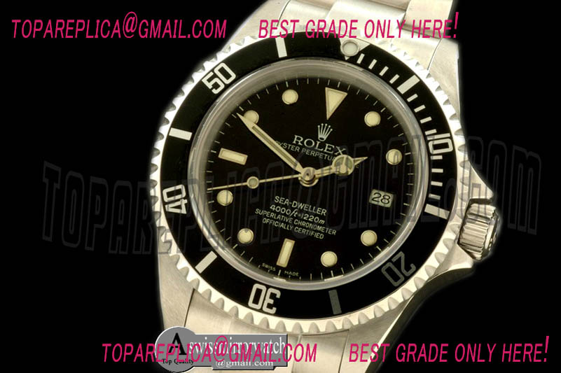 Rolex 16600 Classic Sea Dweller SS Blk Asian 2836/3131