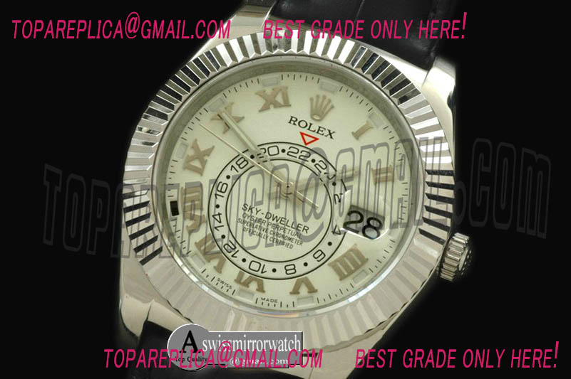 Rolex SkyDweller SS/LE White Asian 2836