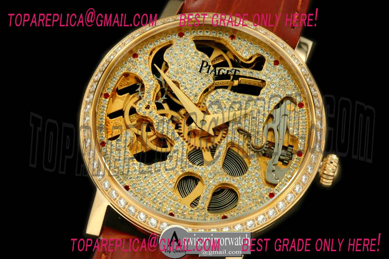 Piaget Altiplano Skeleton YG YG/LE Asian 6497 H/W
