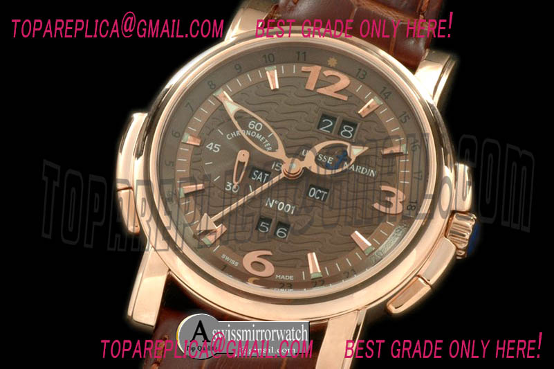 Ulysse Nardin Perpetual Calender RG/LE Blye Asian 2813 23J