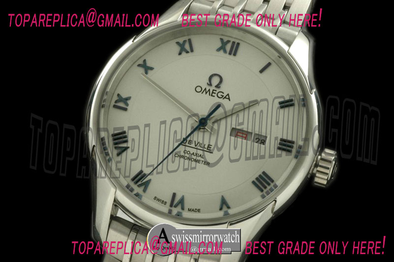 Omega Deville Hour Vision Co Axial Day/Date SS/SS