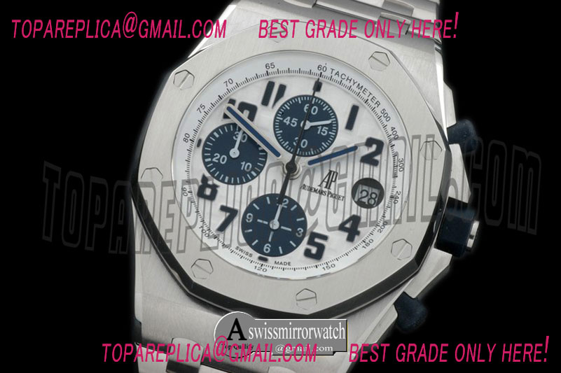 Audemars Piguet Royal Oak Chrono Navy Limited Edition SS/SS A-7750