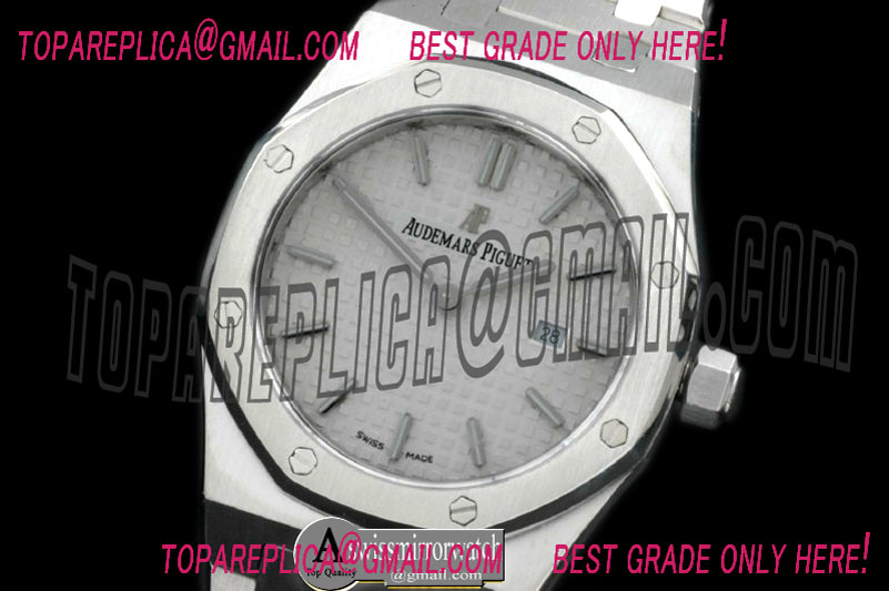Audemars Piguet Royal Oak Ladies SS/SS White S-Qtz