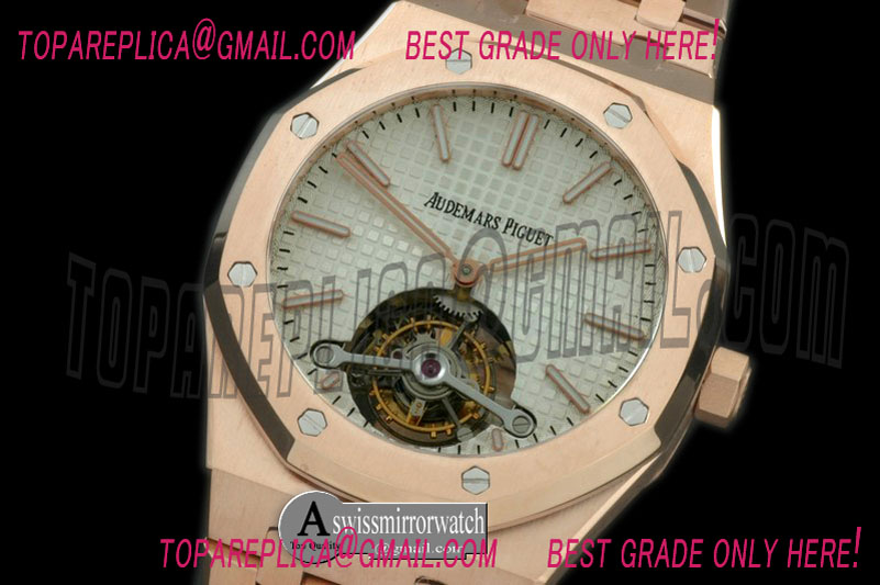 Audemars Piguet Royal Oak Tourbillon RG/RG White Real Tourbillon